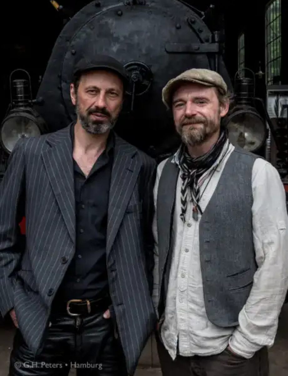 Tim Lothar und Holger HoBo Daub on the road